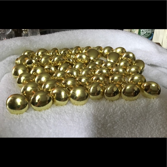 Solid Brass Knobs (51)46 new bags of 2 screws.(92) - Picture 3 of 6